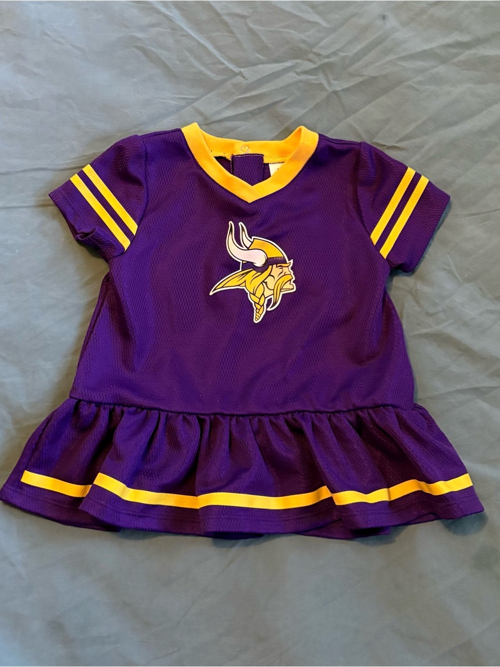 Toddler girl Minnesota Vikings dress.  Size 18 months